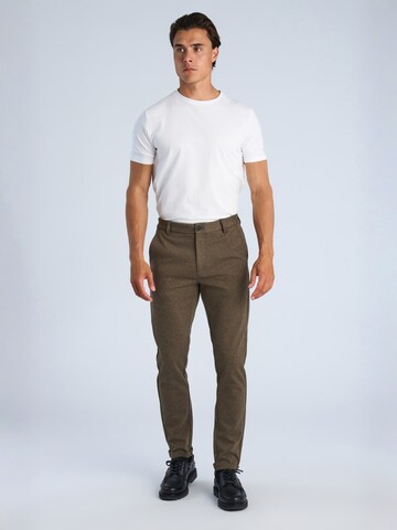 Lindbergh Slimfit Broek in Beige