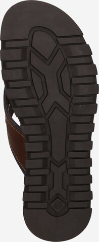 Bata T-Bar Sandals in Brown