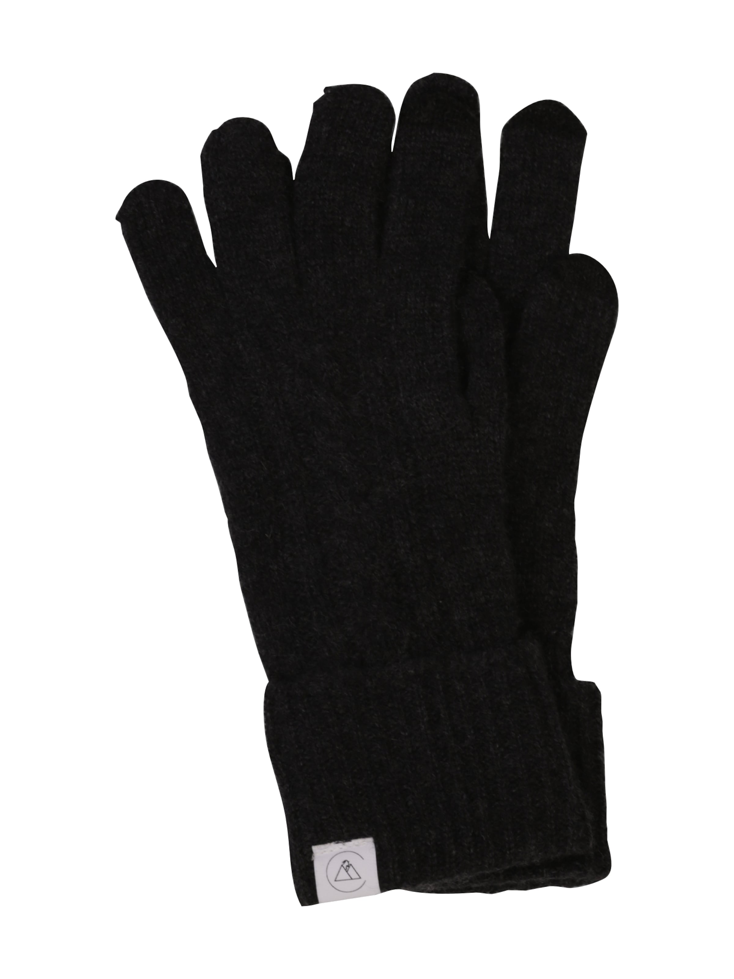 CASH-MERE.CH Fingerhandsker i grå: forside