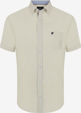 DENIM CULTURE - Camisa 'Arlen' en beige: frente