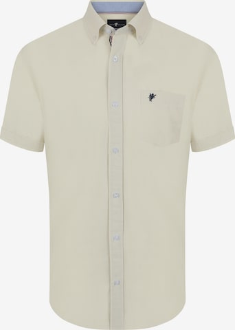 DENIM CULTURE - Ajuste regular Camisa 'Arlen' en beige: frente