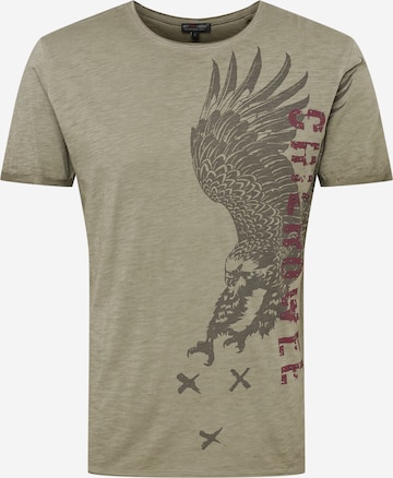 Key Largo Shirt 'GRIFFIN' in Green: front