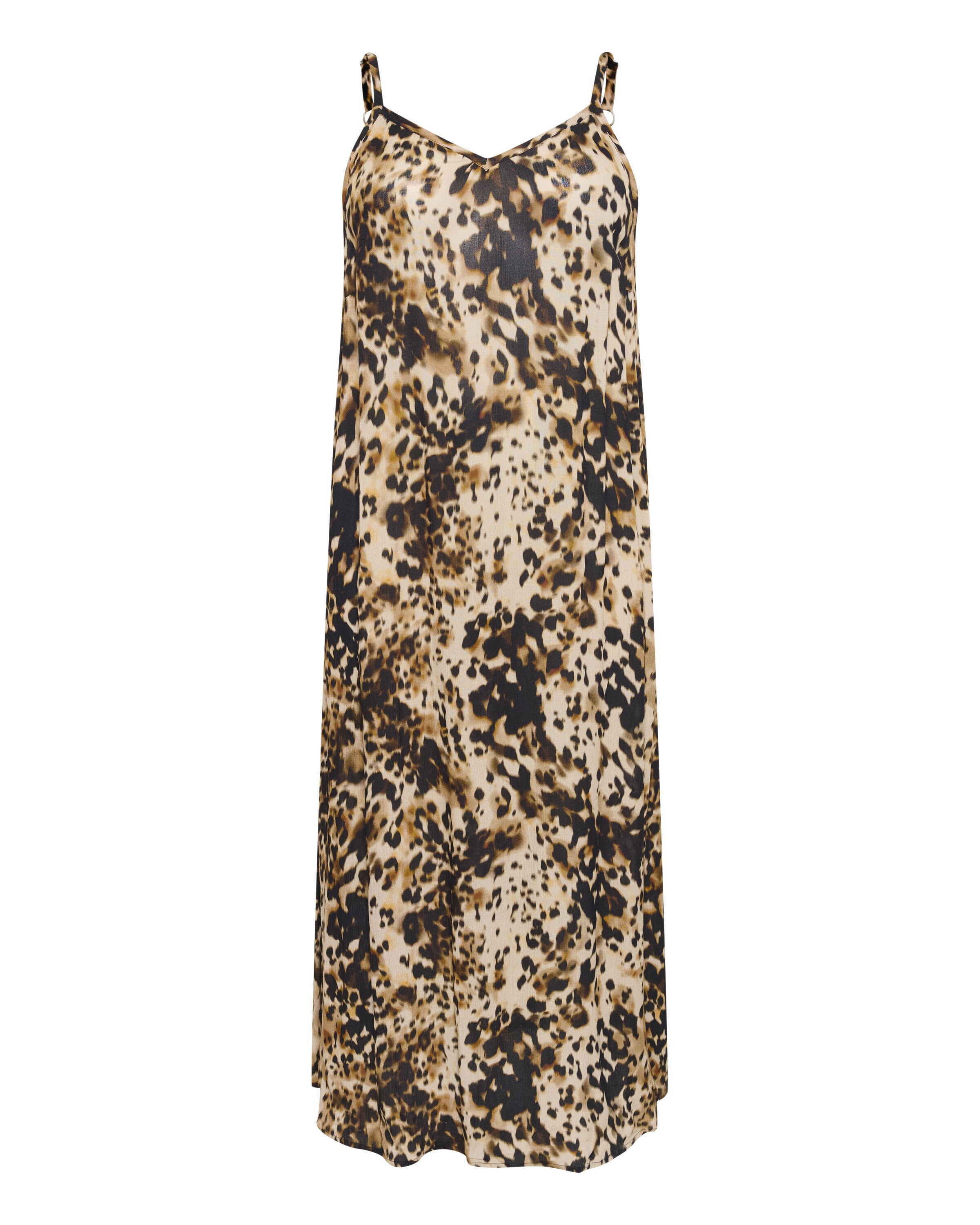 KAFFE CURVE Kleid 'KCJulia Ami' in Braun: Vorderseite