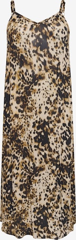 KAFFE CURVE Kleid 'KCJulia Ami' in Braun: Vorderseite