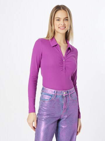 ESPRIT Shirt in Lila: voorkant