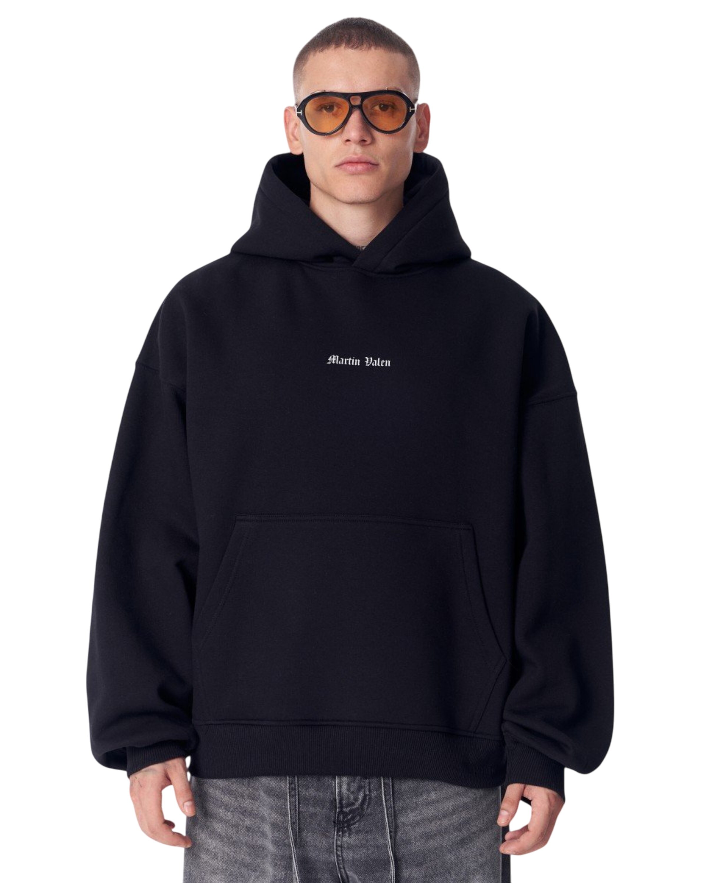 MARTIN VALEN Sweatshirt in Black: front