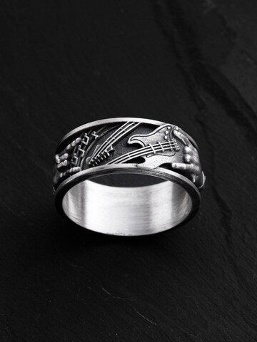 REYTEL Ring 'ROCK 'N' ROLL'‌ in Silber