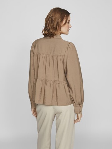 VILA Bluse i beige