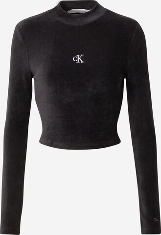 Calvin Klein Jeans T-shirt i svart: framsida