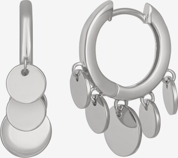 caï Earrings in Silver: front