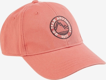 CAMEL ACTIVE 6-Panel Cap aus Baumwolle in Rot: predná strana