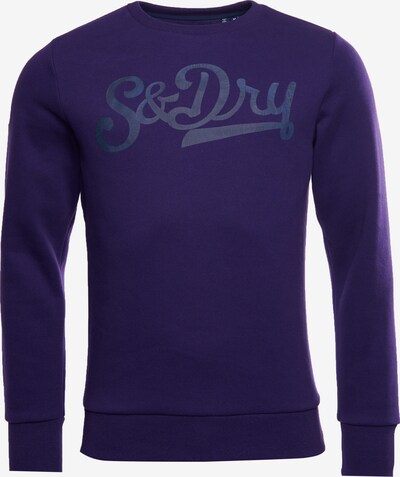 Superdry Sweatshirt in de kleur Blauw / Roodviolet, Productweergave