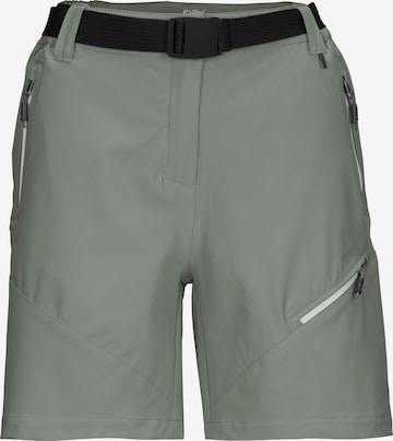 KILLTEC Regular Outdoorshorts in Grün: Vorderseite