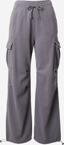 Loosefit Pantaloni cargo di HOLLISTER in grigio: frontale