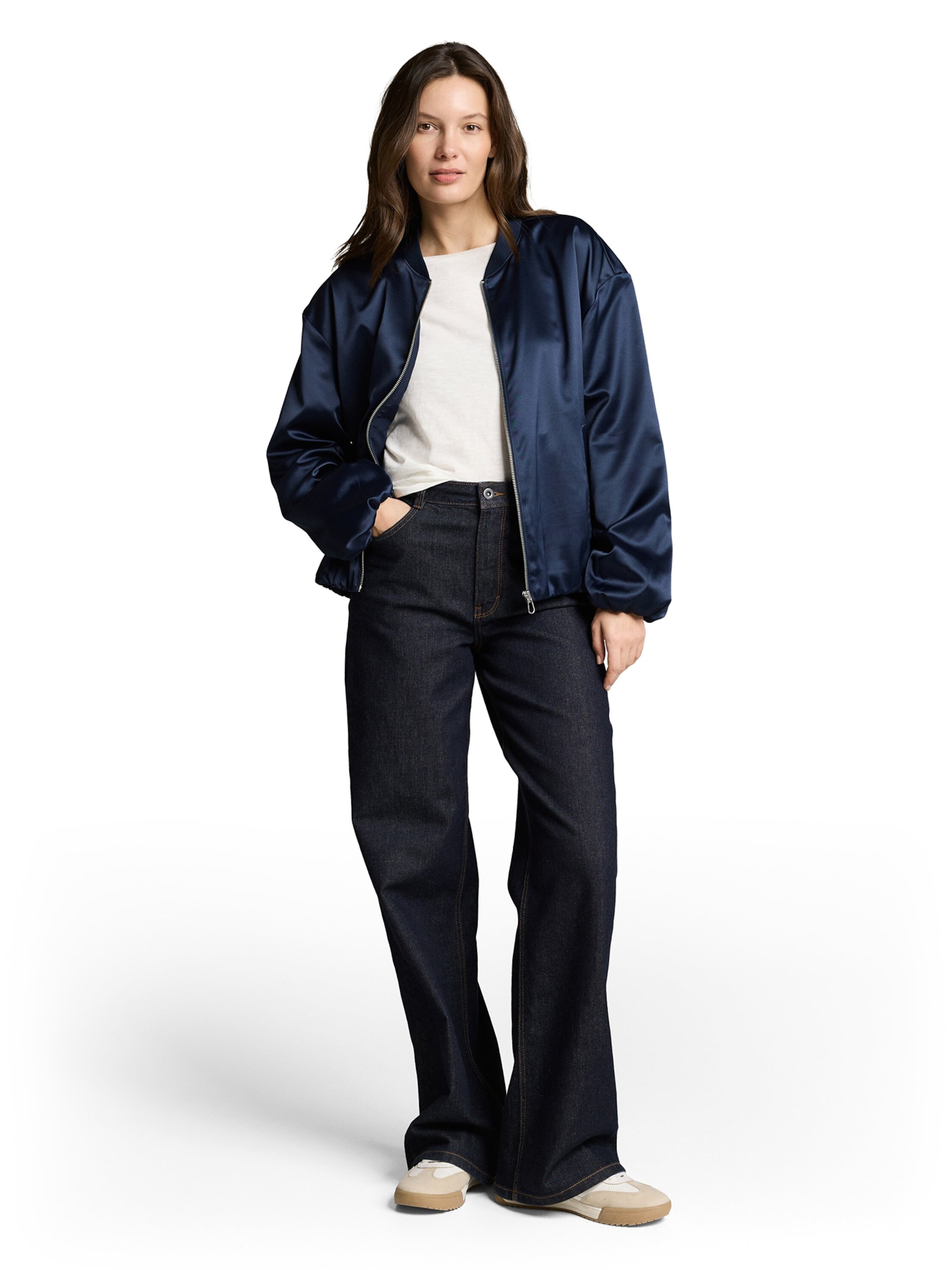 TOM TAILOR Átmeneti dzseki - kék