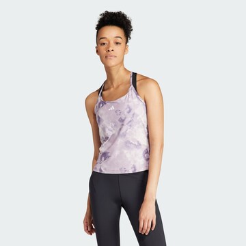 ADIDAS PERFORMANCE Sports Top 'Train Essentials' in Purple: front