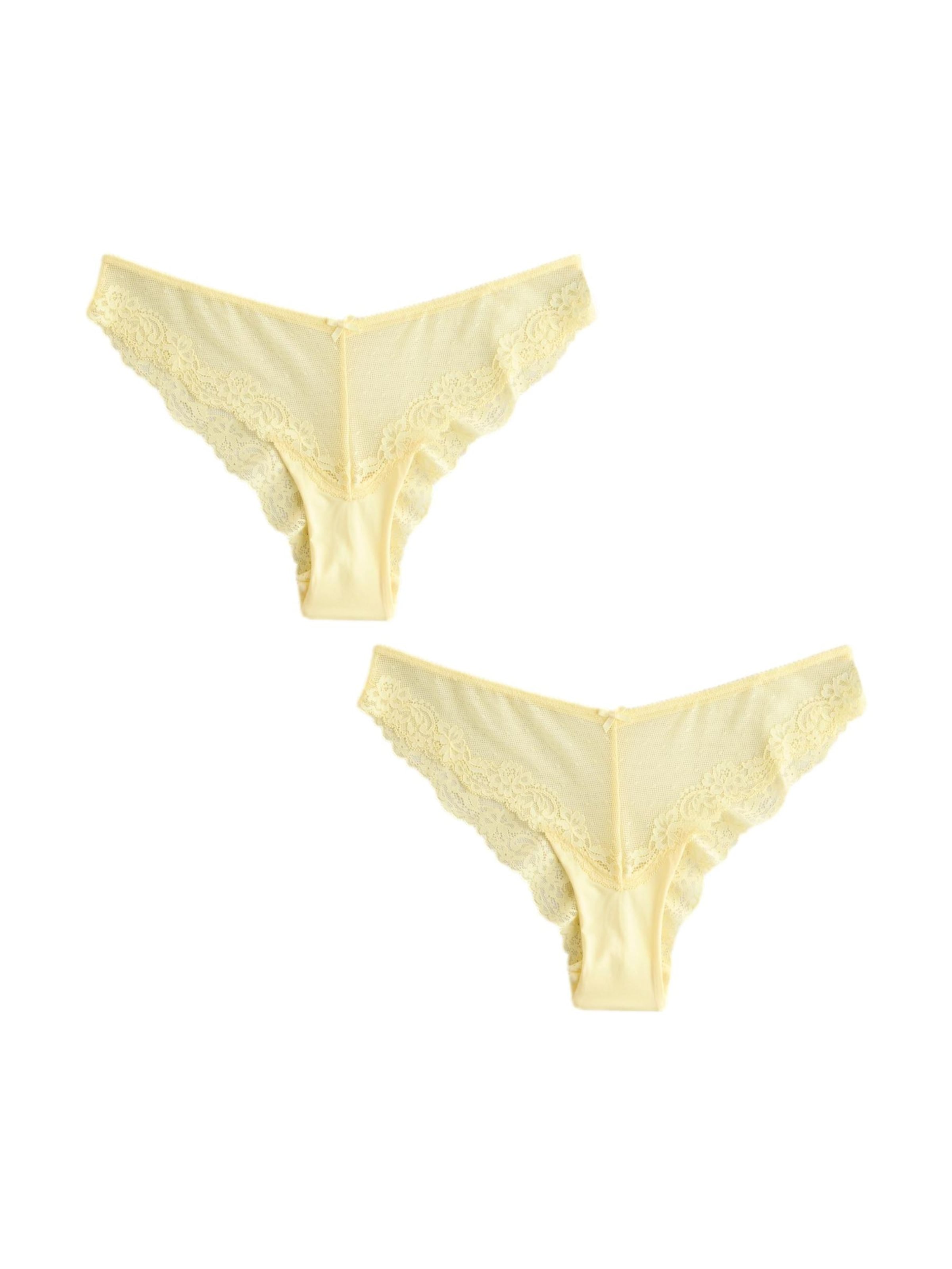 Slip de la Next pe galben: față