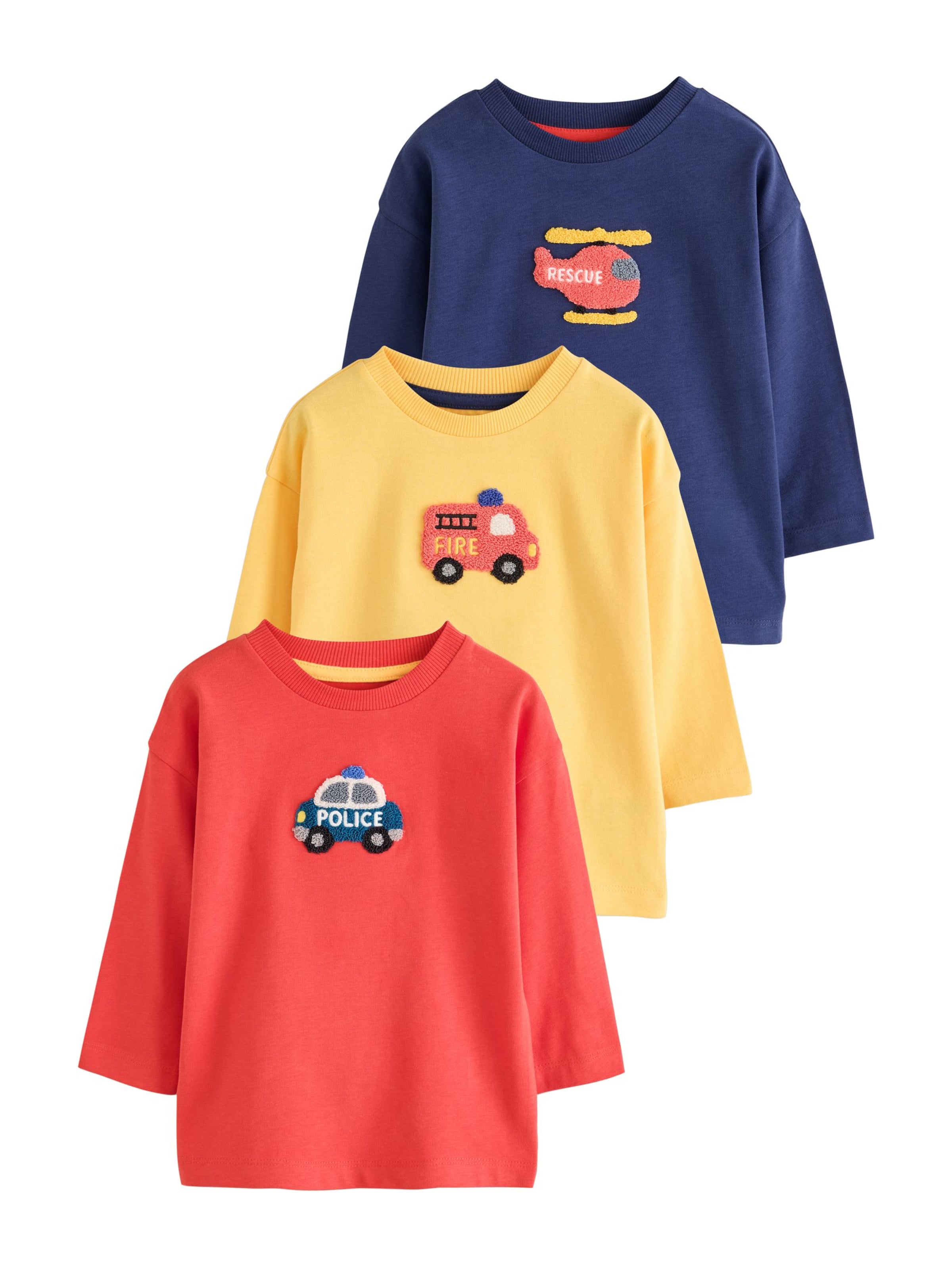 Next - Camiseta en azul: frente