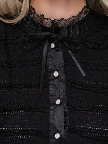 Camicia da donna di Ombre in nero