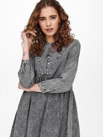 ONLY Shirt Dress 'Edie' in Grey