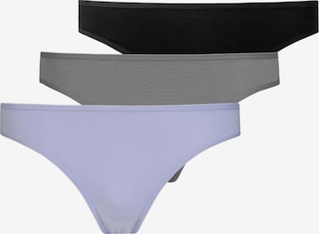 SNOCKS Thong in Mixed colors: front