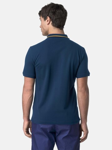 K-Way Shirt 'JUD PIQUE SLIM' in Blue