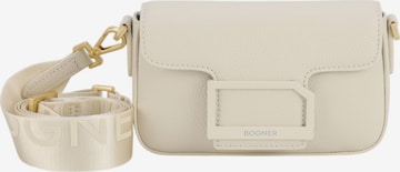 BOGNER - Bolso de hombro 'Pontresina Neve Nera' en beige: frente