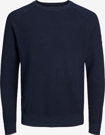 JACK & JONES Sweater in Blue: front