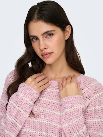 JDY Sweater 'JDYEllen' in Pink