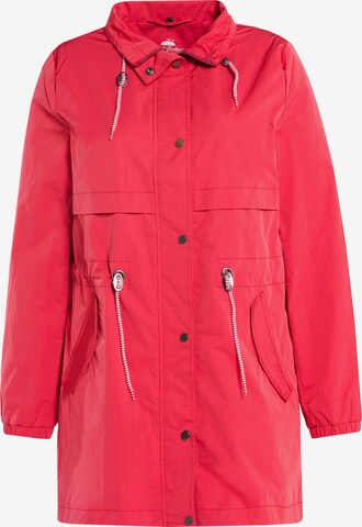 Ulla Popken Between-Season Jacket in Red: front