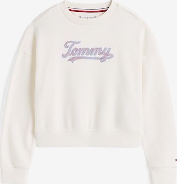 balta TOMMY HILFIGER Megztinis be užsegimo: priekis