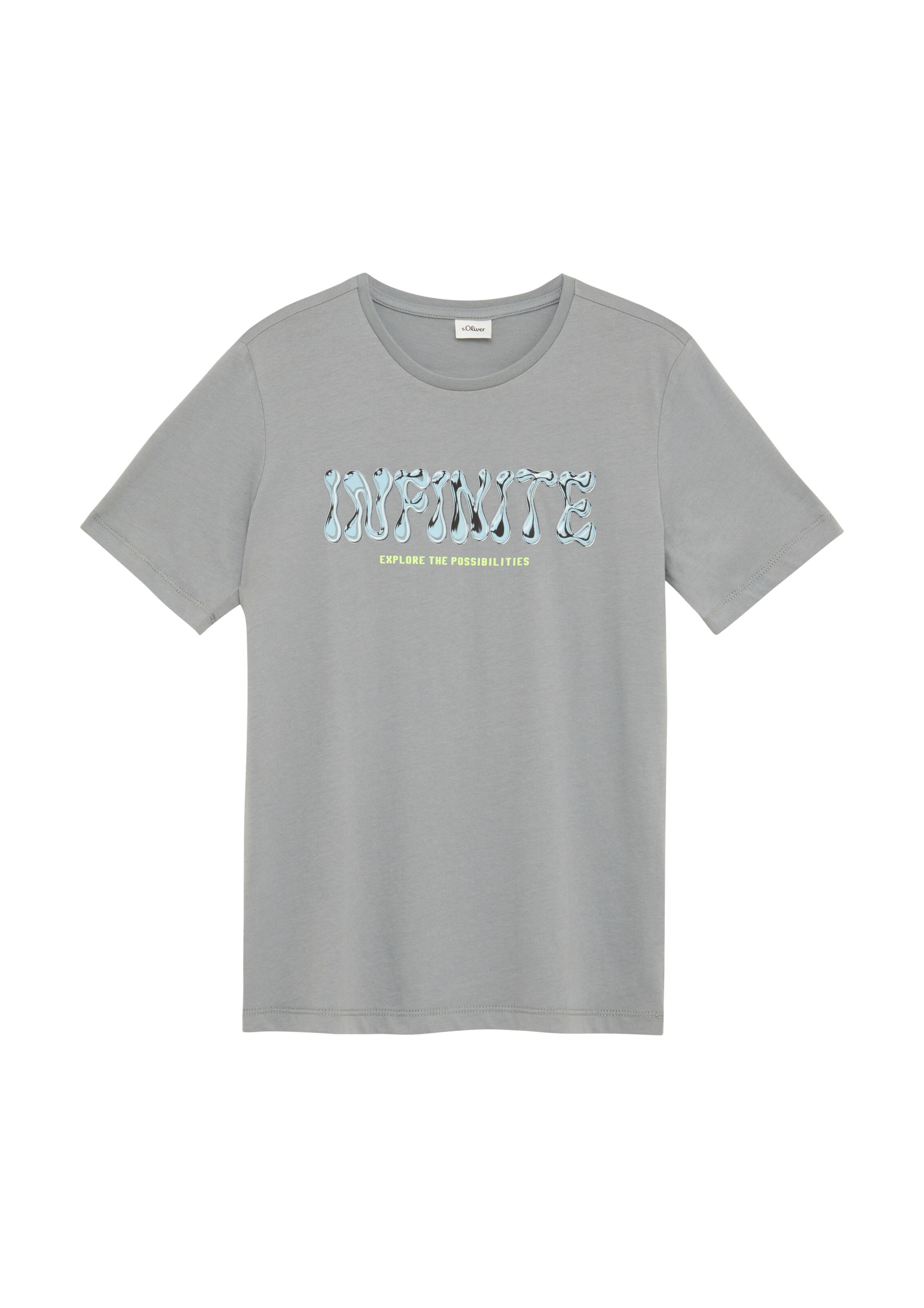 s.Oliver Shirt in Grau: Vorderseite