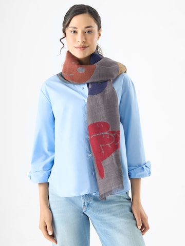 CODELLO Sjaal in Grijs: voorkant