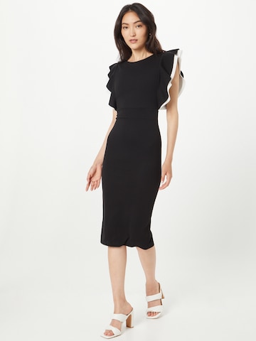 WAL G. - Vestido de gala 'KELLY' en negro: frente