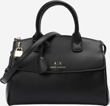 juoda ARMANI EXCHANGE Rankinė 'JANE': priekis