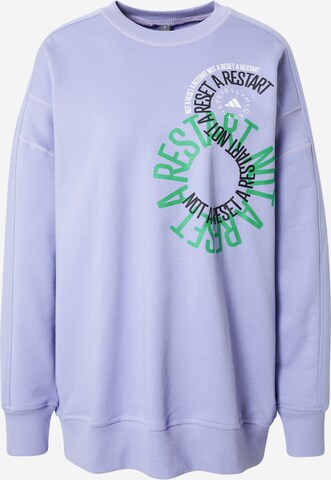 ADIDAS BY STELLA MCCARTNEY Sport sweatshirt i lila: framsida