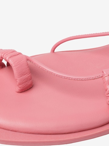 TAMARIS T-Bar Sandals in Pink