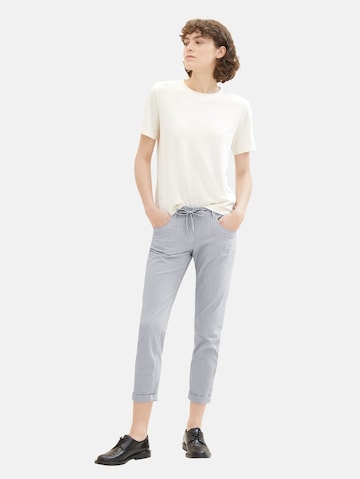 TOM TAILOR Slimfit Nadrág - kék