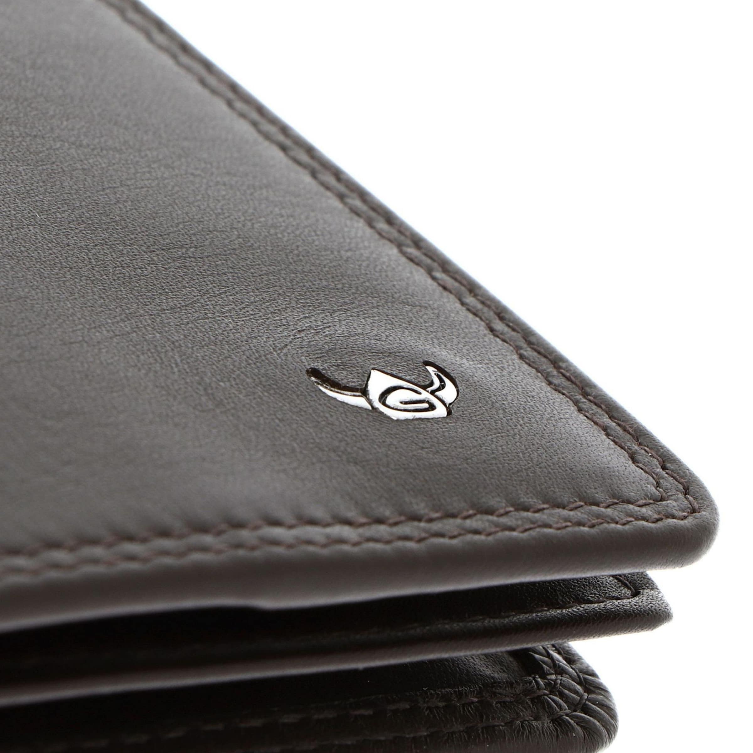 Porte-monnaies 'Polo' GOLDEN HEAD en marron