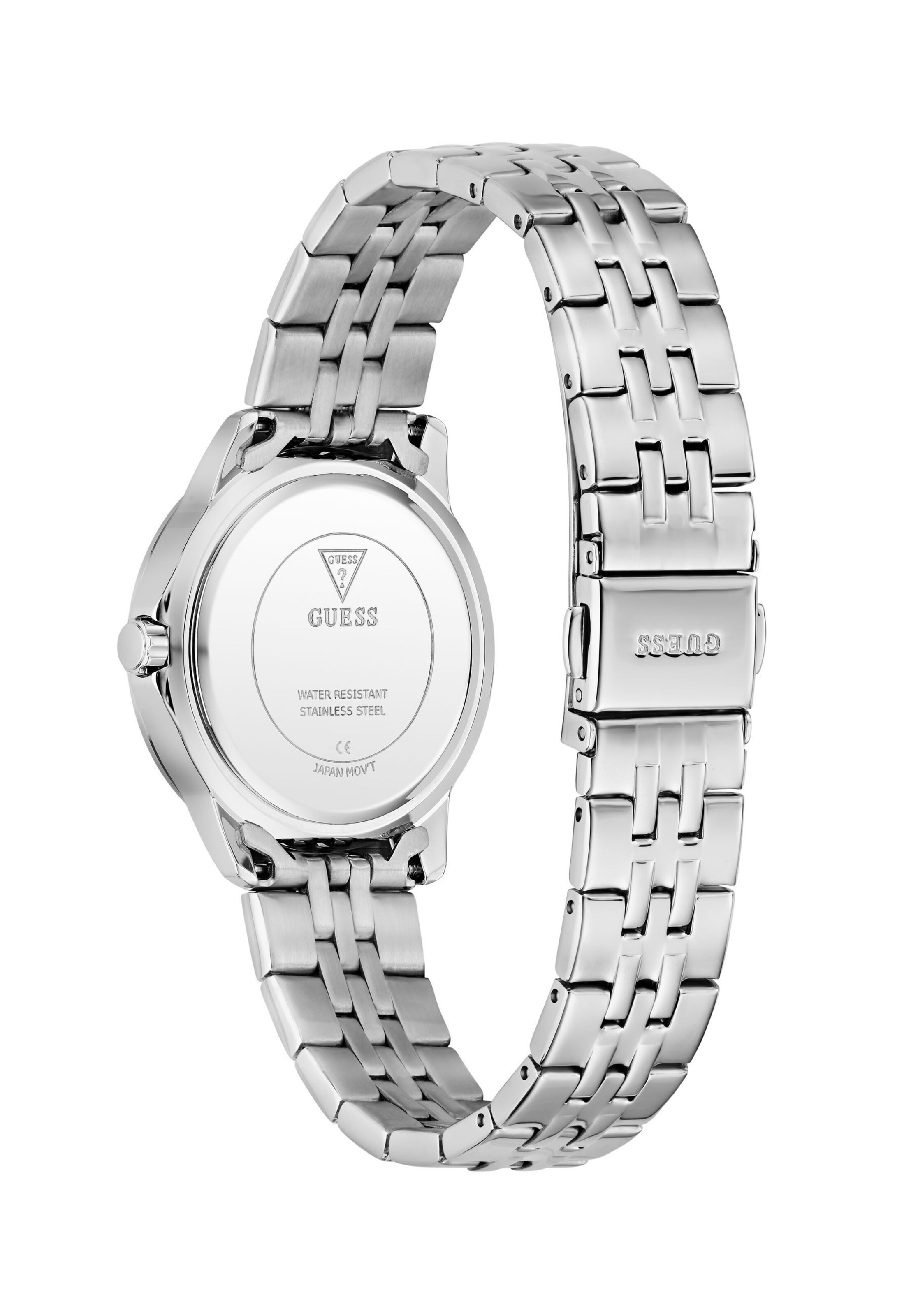 GUESS Analogt ur 'Colette' i sølv