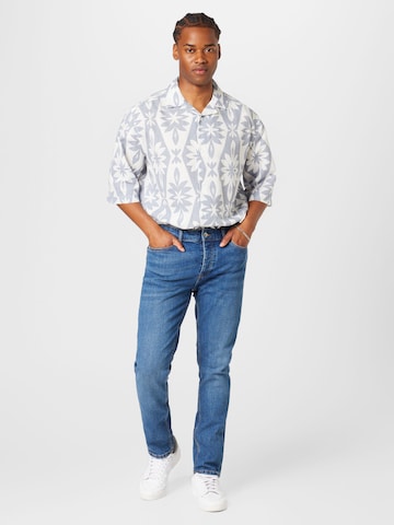 TOPMAN Skinny Džíny – modrá