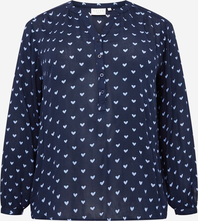 KAFFE CURVE Blouse 'Bett' in Light blue / Dark blue, Item view
