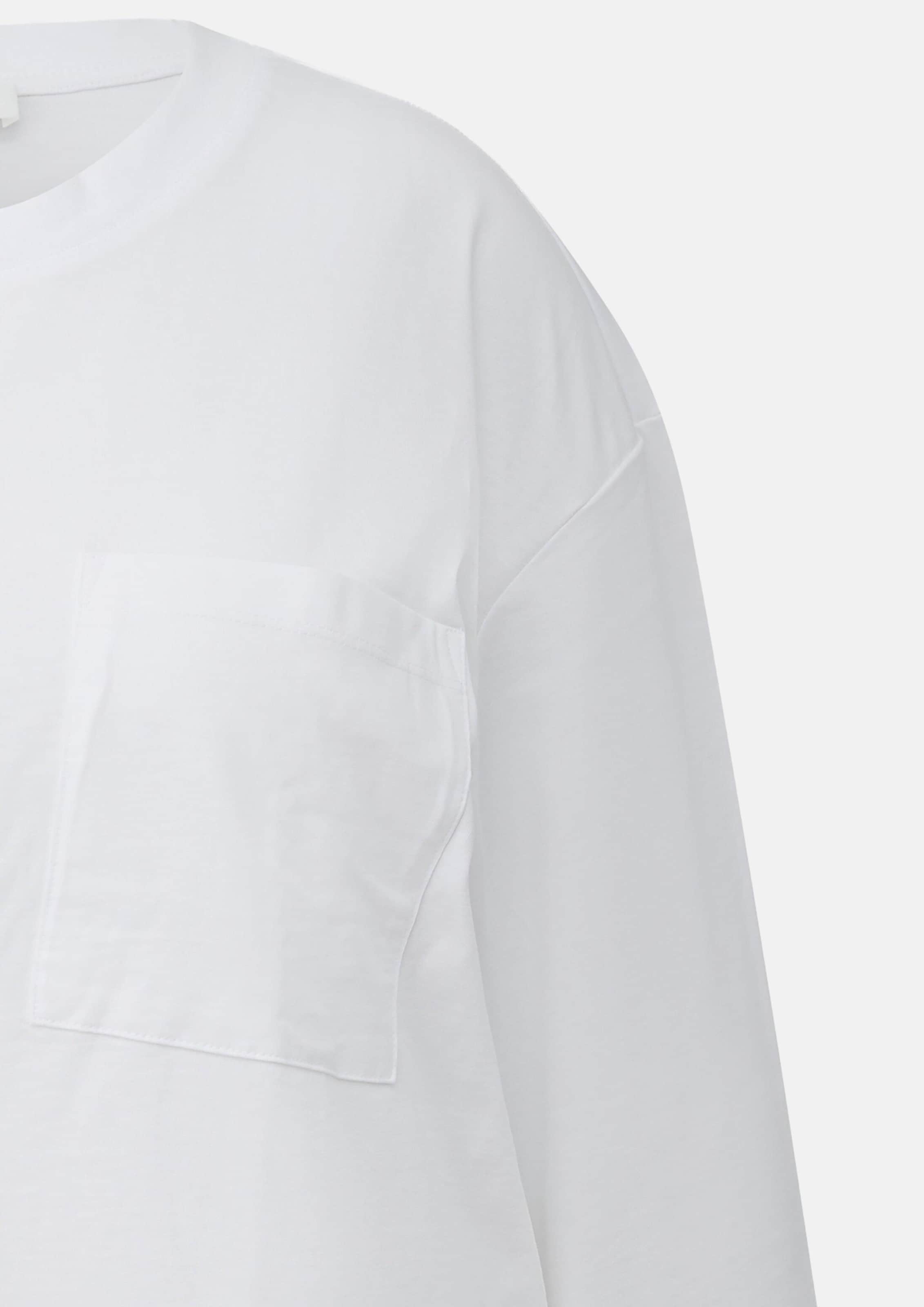 T-shirt s.Oliver CURVE en blanc : devant