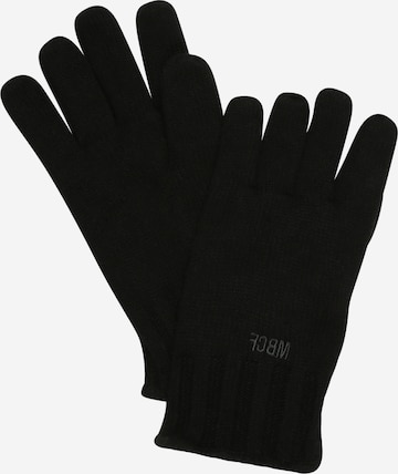 FC BAYERN MÜNCHEN Γάντια με δάχτυλα 'Ivan' σε μαύρο: μπροστά
