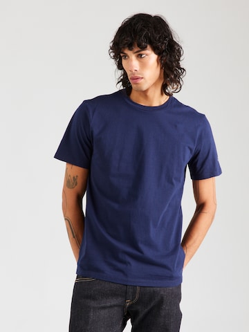 T-Shirt REPLAY en bleu : devant