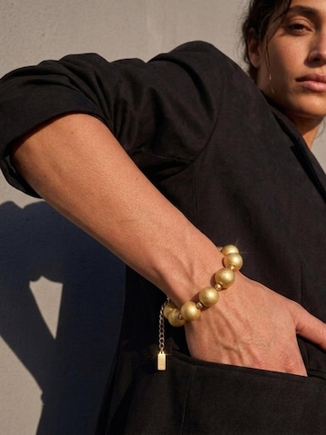 DNSK Copenhagen Armband 'SOLGERD' i guld