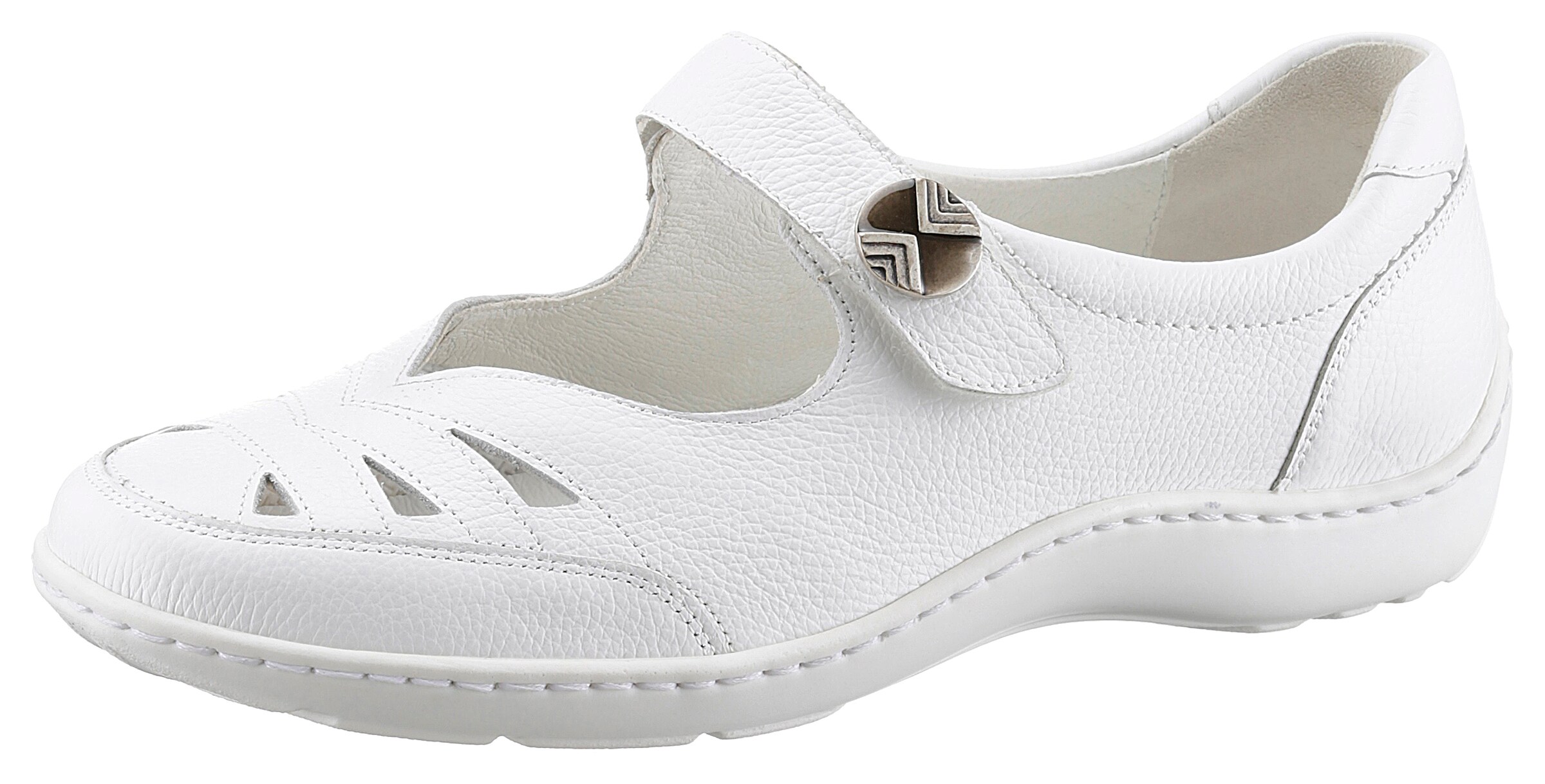 WALDLÄUFER Sandals in White: front