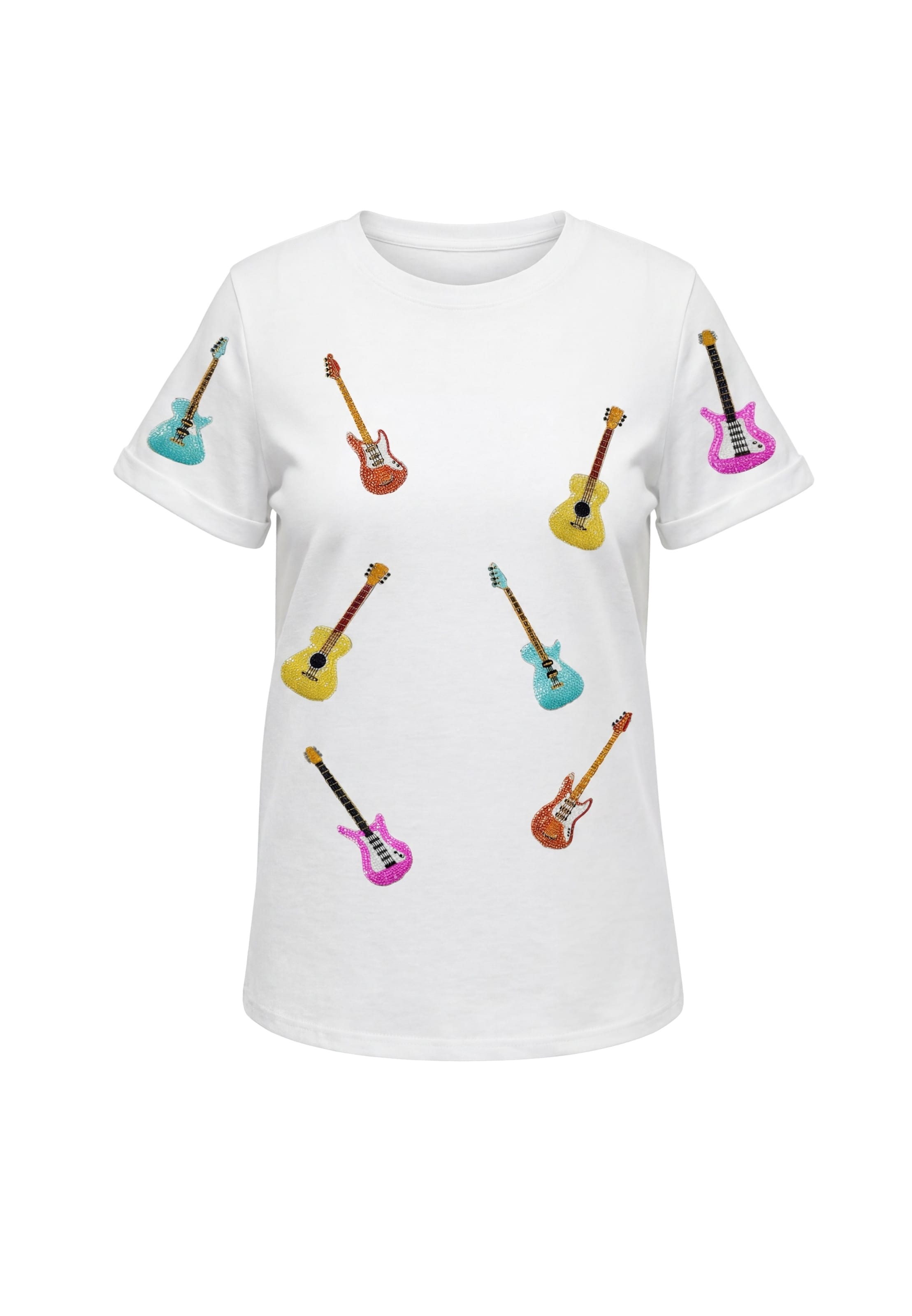 IZIA - Camisa em branco: frente