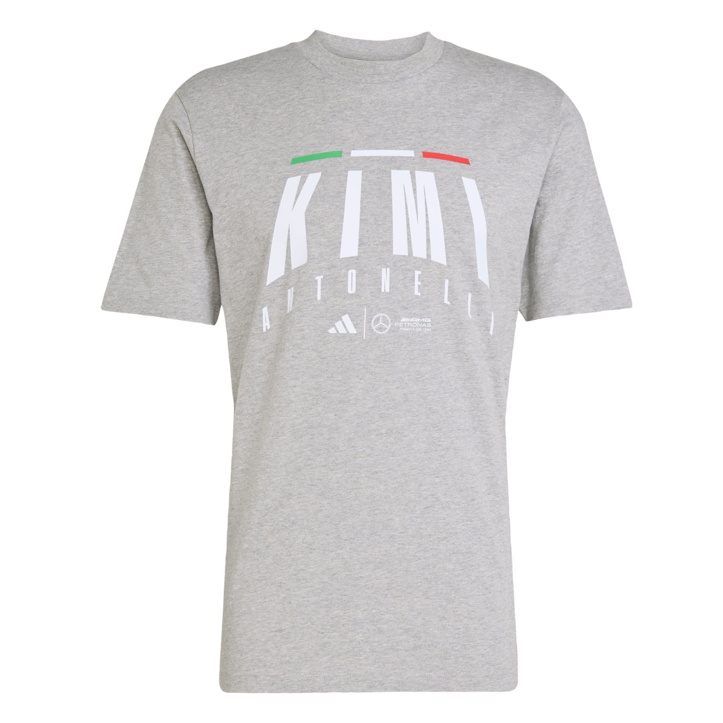 Maglia funzionale 'Mercedes - AMG Petronas Formula One Team Kimi Antonelli' di ADIDAS PERFORMANCE in grigio: frontale