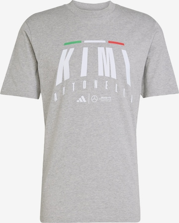 ADIDAS PERFORMANCE Performance Shirt 'Mercedes - AMG Petronas Formula One Team Kimi Antonelli' in Grey: front